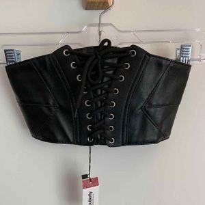 Leather Corset Belt